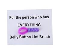 Sweeaau Spazzola morbida e pulente per ombelico e pelucchi, per rimuovere lo sporco e l'ombelico