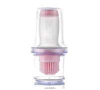 Sweeaau Spazzola per olio in silicone portatile con bottiglia Grill Spazzola per olio pasticceria Cucina Cottura BBQ Strumento Resistente alla temperatura Salsa barbecue