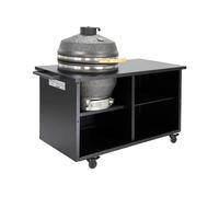 swe arbecue kamado a carbone. affumicacciaio e ceramica Ø54,5 cm con dessert - Yaku