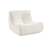 sweeek - Caldaia Velluto a coste 1 Piazza Crema L 91 x P 105 x H 72 cm - SOKOL