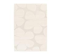 sweeek Tappeto Interno Motivo Fiori Crema, Betty, 170x120x1.4 cm