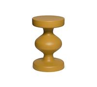 sweeek Tavolino, fine Divano, Comodino in Metallo, Hawa, Mostarda, 29.5x29.5x48.5 cm