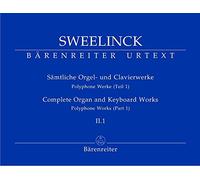 Sweelinck. Sämtliche Orgel- und Clavierwerke, II.1: Polyphone Werke Teil 1