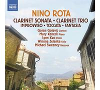 Nino Rota Nino Rota: Clarinet Sonata/Clarinet Trio/Improvviso/Toccata/... (CD)