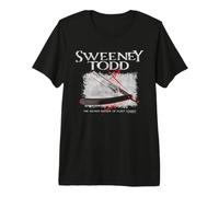 Sweeney Todd The Demon of Fleet Street Razor Maglietta Premium