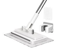 Sweep & Mop Kit - Dust Mop, No Wash Mops, Clip Design No Touch Wet Dry Use Cleaning Tool, Zero Touch Mini Mops For Home Kitchen Bathroom Living Room Hardwood Tile Laminate Flooring