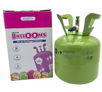 SWEEPING PARTY Bombola di elio 0,15 m3 per 20 palloncini in lattice, perfetta per feste.