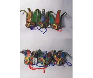 SWEEPING PARTY Carnevale Maschera GIULLARE di Venezia - 3 Colori E 2 Modelli A Scelta - Scegli Il Tuo Modello Party Costume