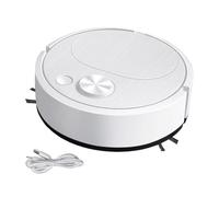 Sweeping Robot Mop - 3-In-1 Ultra-sottile Auto Vacuum Cleaner Robotic | Vacuum Cleaner Anti-Fall Mute Robot Mop with Obstacle Avoidance System, Usb Charging for Hotel Pet Floor Carpet Hair Hard