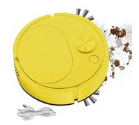 Sweeping Robot Mop - 3-In-1 Ultra-sottile Auto Vacuum Cleaner Robotic | Vacuum Cleaner Anti-Fall Mute Robot Mop with Obstacle Avoidance System, Usb Charging for Hotel Pet Floor Carpet Hair Hard