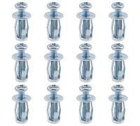 Sweet 12 pz M5 x 25 Jack Nuts Petalo Dadi Espansione Sottili Fissaggi Tasselli Viti Assemblaggio Parete Cava Ferro Linea Uso Morbida (M5 x 25)