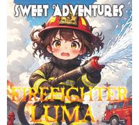 Sweet Adventures of Firefighter LUMA: A Fun Coloring Book for Kids Ages 3-8: 40 Exciting Firefighting Scenes to Color and Explore