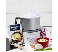 Sweet Alice - Salciera elettrica 650W - Capacità ciotola 1L, termostato regolabile, libretto di ricette, salsiera ideale per tutte le salse, fornello lento