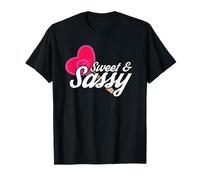 Sweet And Sassy Novelty Quotes Maglietta