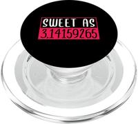 Sweet as 3.14159265 Pi Math Design per ragazze e donne PopSockets PopGrip per MagSafe