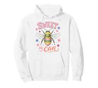 Sweet As Can Bee Cute Bumblebee Bee Lover Honeybee Felpa con Cappuccio