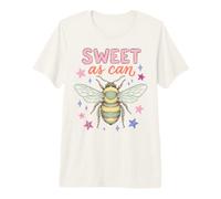 Sweet As Can Bee Cute Bumblebee Bee Lover Honeybee Maglietta Premium