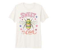 Sweet As Can Bee Cute Bumblebee Bee Lover Honeybee Maglietta Premium