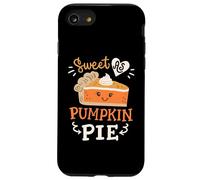 Sweet As Pumpkin Pie Carino Natale Felice Ringraziamento Autunno Custodia per iPhone SE (2020) / 7/8