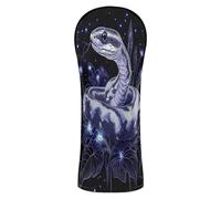Sweet Ball Python - Set di coperture per mazze da golf in pelle sintetica con targhette intercambiabili n. per legno e driver ibridi