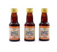Sweet Bitter 3x25ml - senza alcool | Essenza di Vodka | Aroma per Torta