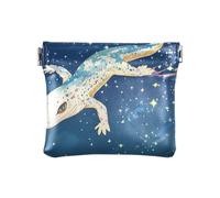 Sweet Blue Tongued Skink Donne PU Pelle Portamonete Fancy Accessori da Viaggio per Donne Ragazze