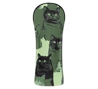 Sweet British Shorthair Cats - Copritesta per mazze da golf, con targhetta intercambiabile, per legno e driver ibrido per legno