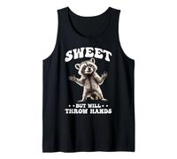 Sweet But Will Throw Hands Attitude Personality Sassy - Canotta