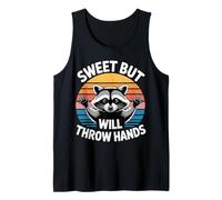 Sweet But Will Throw Hands Attitude Personality Sassy - Canotta
