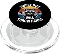 Sweet But Will Throw Hands Attitude Personality Sassy - PopSockets PopGrip per MagSafe
