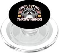Sweet But Will Throw Hands Attitude Personality Sassy - PopSockets PopGrip per MagSafe