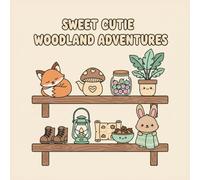 Sweet & Cozy: Little Critters Adventures Coloring Book: A Cute and Cozy Coloring Book for Adults and Teens featuring Chibi Woodland Animals, Forest ... Nature Scenes, and Stress Relief Designs.