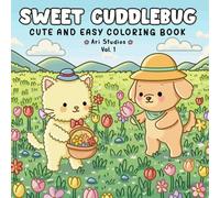 Sweet CuddleBug: Cute and Easy Coloring Book Vol.1