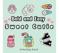 Sweet Cutie: A Fun and Adorable Coloring Book for Kawaii Lovers