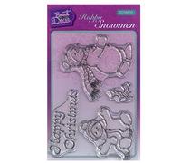 Sweet Dixie Dragonfly with Love, Set di timbri Trasparenti, Formato A6, Materiale Sintetico, Transparent, 15 x 10.5 x 0.3 cm