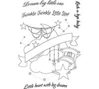 Sweet Dixie, timbri trasparenti, in polimero, formato A6