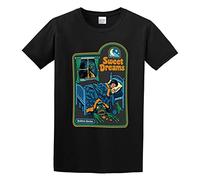 Sweet Dreams Art Unisex 100% Cotton Short-Sleeve T-Shirts Black XXL