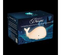 Sweet Dreams Lampada Notturna in Silicone per Bambini | Balena