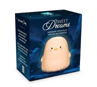 Sweet Dreams Lampada Notturna in Silicone per Bambini | Pinguino