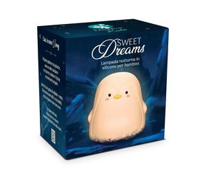 Sweet Dreams Lampada Notturna in Silicone per Bambini | Pinguino