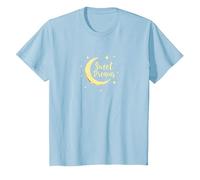 Sweet Dreams Luna Stelle Maglietta, Bambini, Celeste, 12 Anni