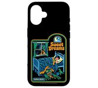 Sweet Dreams Monster Sarcastic Retro Funny Adult Humor Custodia per iPhone 16