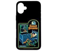 Sweet Dreams Monster Sarcastic Retro Funny Adult Humor Custodia per iPhone 16 Plus