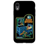 Sweet Dreams Monster Sarcastic Retro Funny Adult Humor Custodia per iPhone XR
