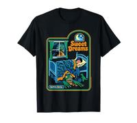 Sweet Dreams Monster Sarcastic Retro Funny Adult Humor Maglietta