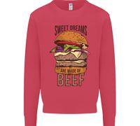 Sweet Dreams Sono Fatti Di Manzo BBQ Chef Felpa Per Bambini