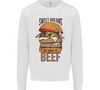 Sweet Dreams Sono Fatti Di Manzo BBQ Chef Felpa Per Bambini