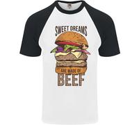 Sweet Dreams Sono Fatti Di Manzo BBQ Chef Maglietta A Maniche Corte Da Uomo