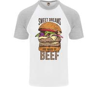 Sweet Dreams Sono Fatti Di Manzo BBQ Chef Maglietta A Maniche Corte Da Uomo