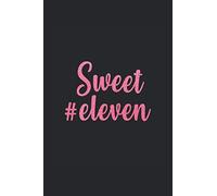Sweet eleven: Notebook 11 anni gamer gamepad regalo 11 ° compleanno console Din A5 Dot Grid scrittura notebook diario organizzatore
